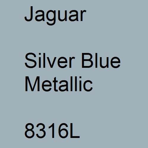 Jaguar, Silver Blue Metallic, 8316L.